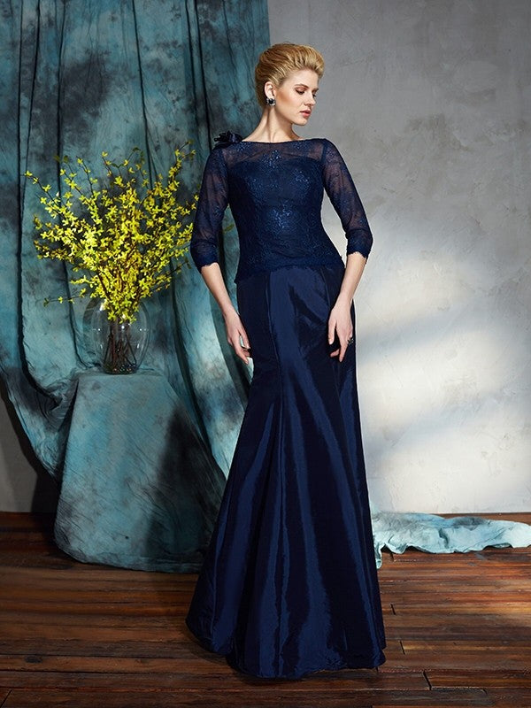 Mermaid Applique Tea-Length Dress - Chloe Dress