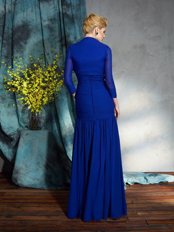 Sheath Sweetheart Chiffon Sleeveless Pleated Dress - Chloe Dress