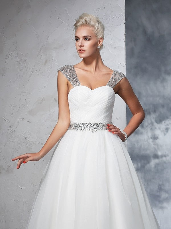 Ball Gown Sleeveless Wedding Gown - Chloe Dress