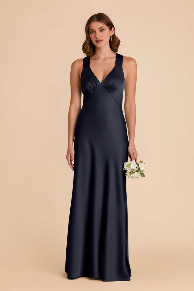 A-Line Satin Wedding Dress - Chloe Dress
