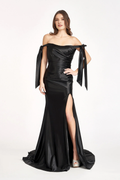 Satin Dress - Chloe Dress