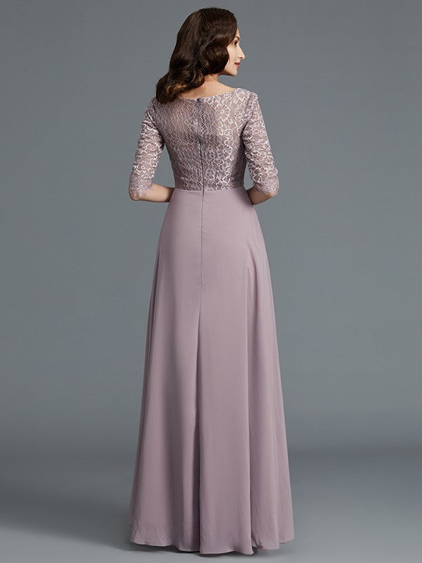 A-Line Chiffon Asymmetric Dress - Chloe Dress
