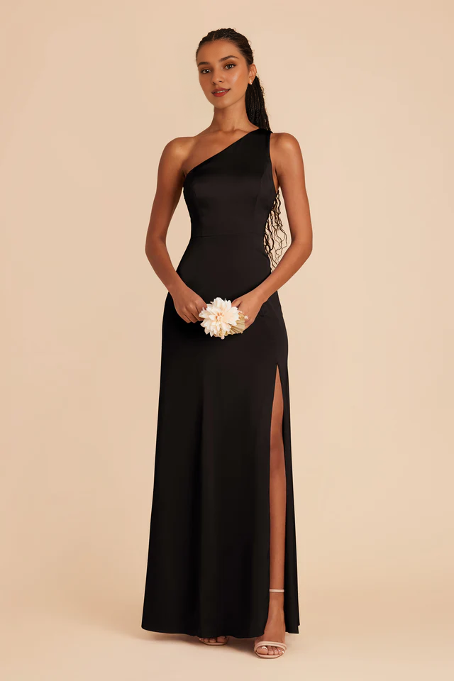 Mermaid One-Shoulder High Slit Wedding Dress - Chloe Dress