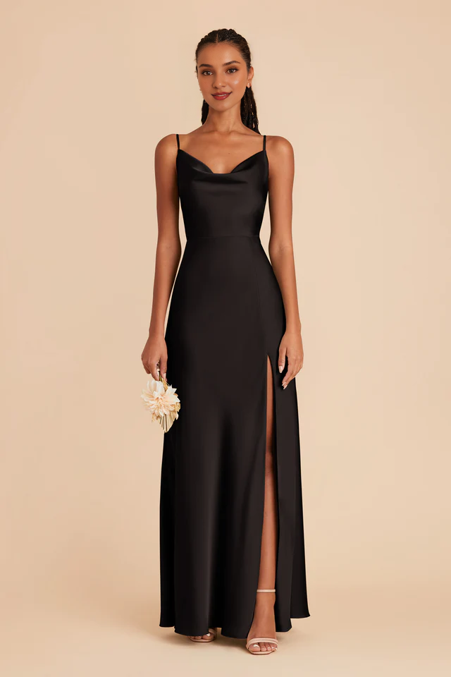 High Slit Floor-Length Wedding Dress - Chloe Dress