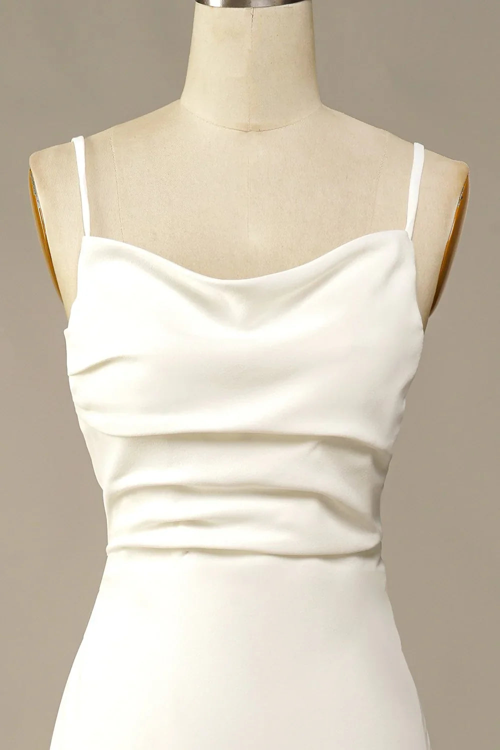 White Floor-Length Wedding Dress - Chloe Dress