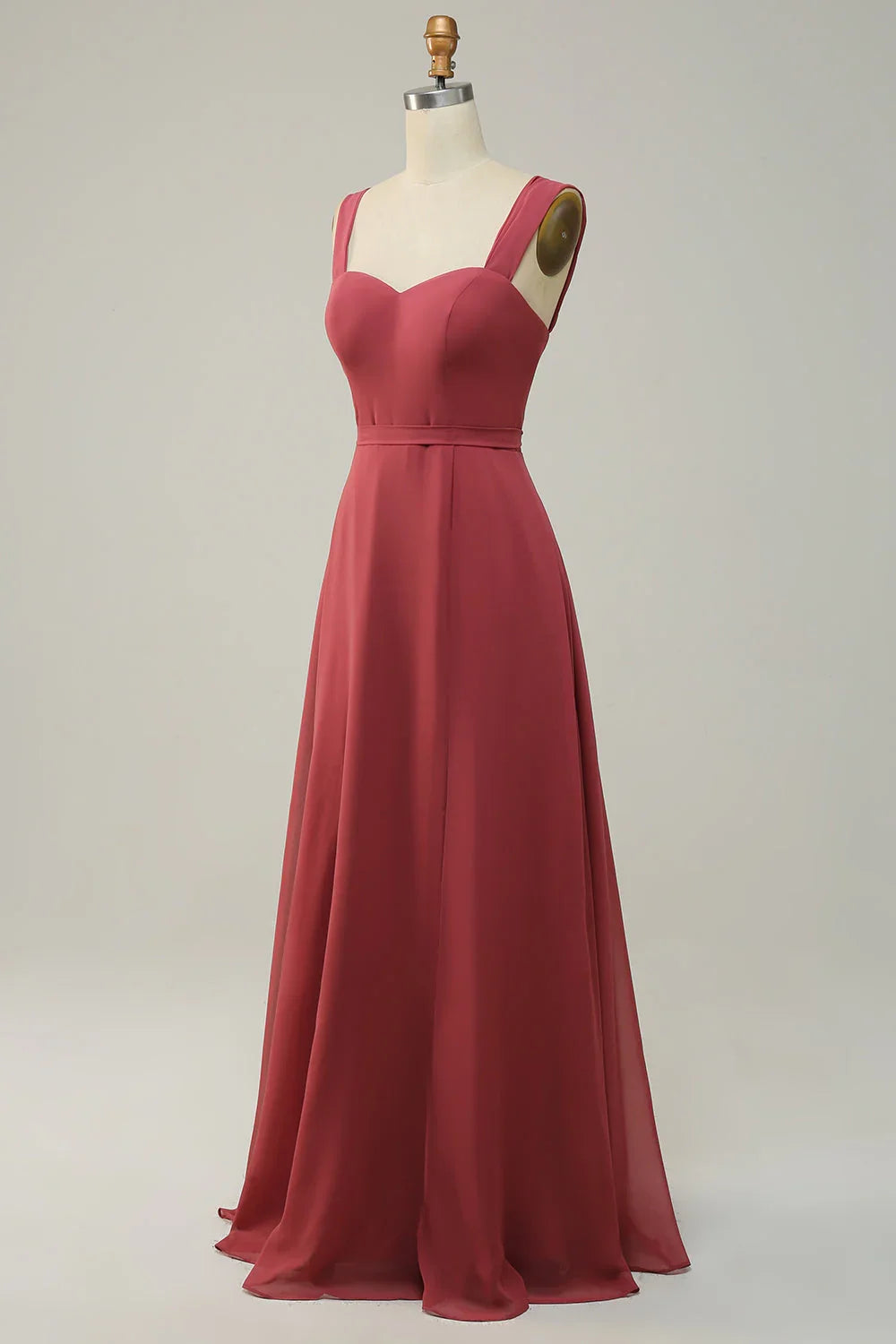 Sweetheart Sleeveless High Slit Wedding Dress - Chloe Dress