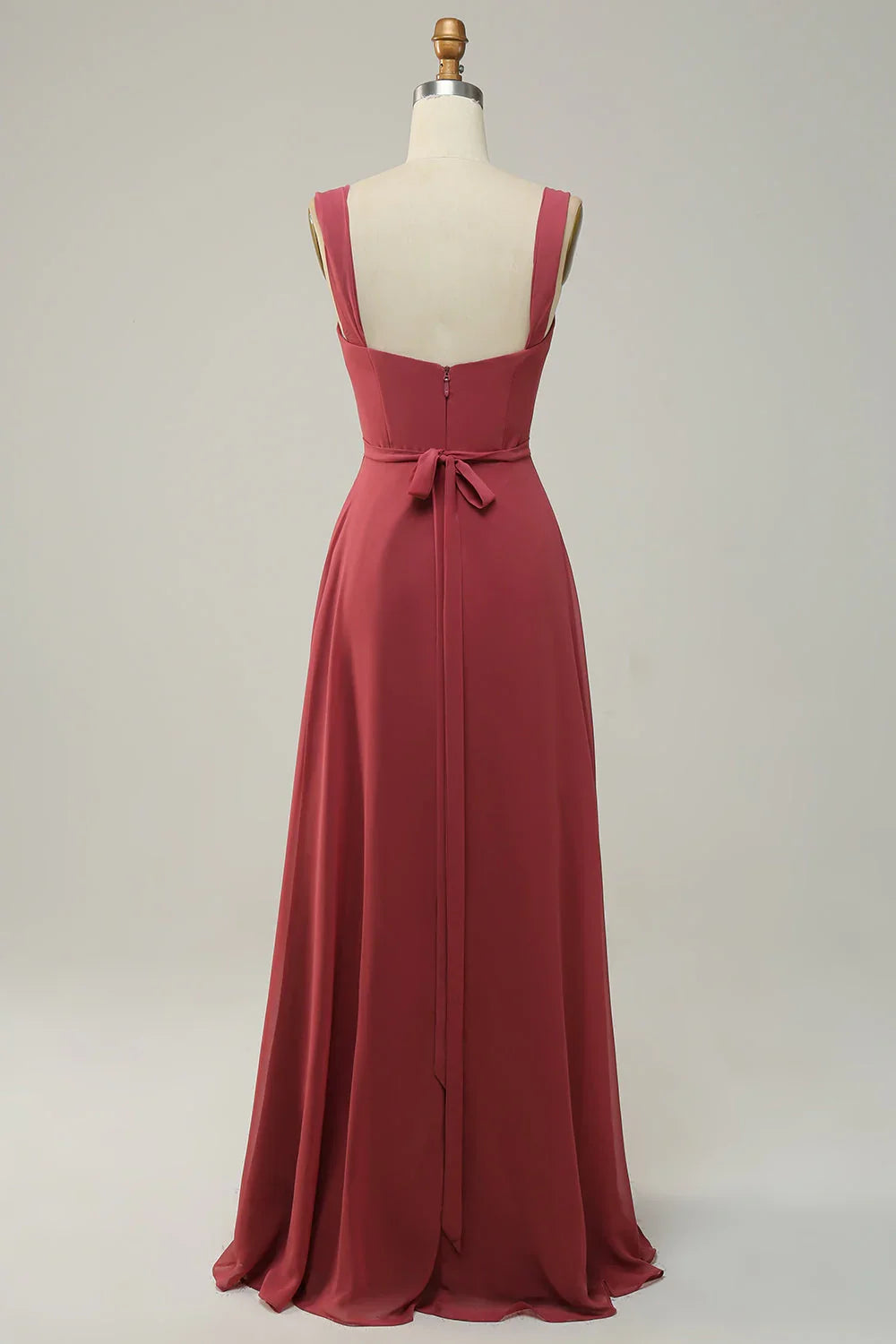 Sweetheart Sleeveless High Slit Wedding Dress - Chloe Dress