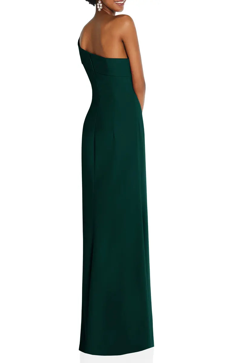 One-Shoulder Floor-Length Evening Dress - Chloe Dress