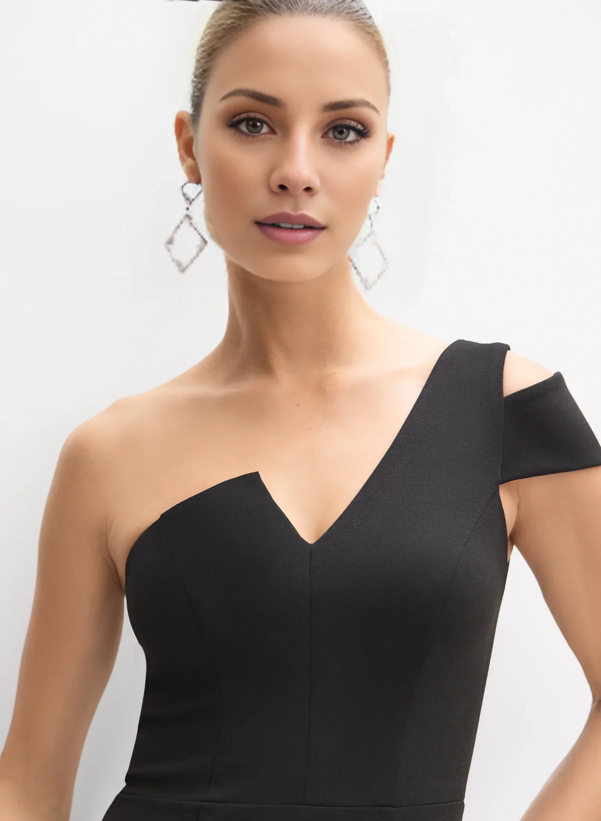 Mermaid One-Shoulder Sleeveless Asymmetric Floor-Length Evening Dress - Chloe Dress
