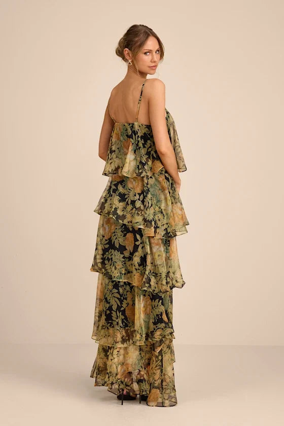 A-Line Spaghetti Strap Floor-Length Prom Dress - Chloe Dress