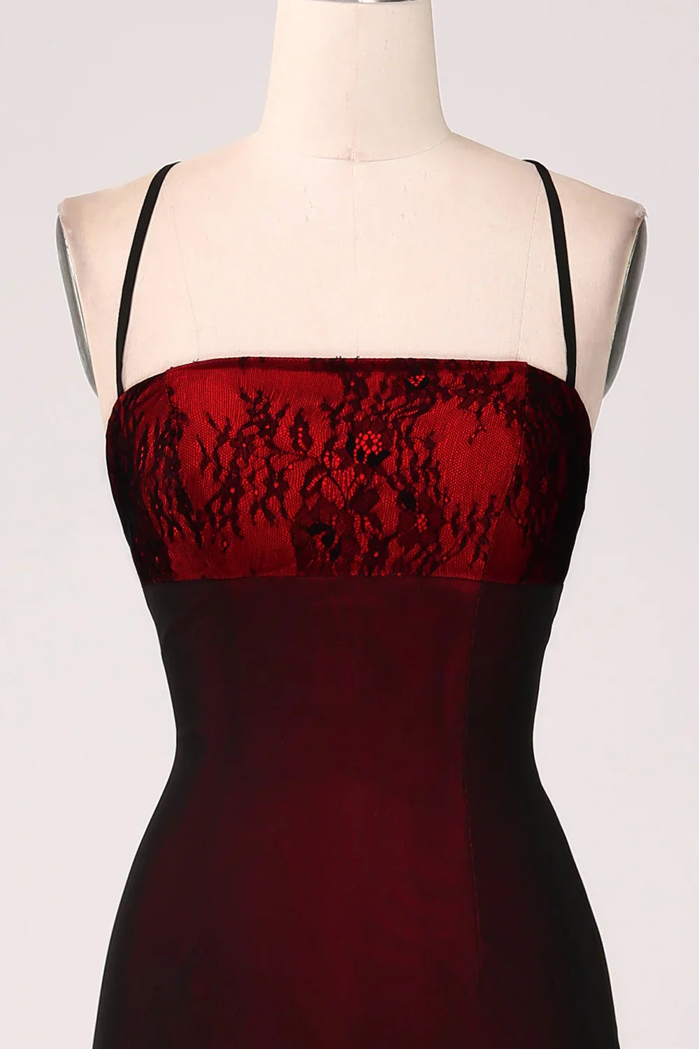 Black Backless Floor-Length Wedding Dress - Chloe Dress