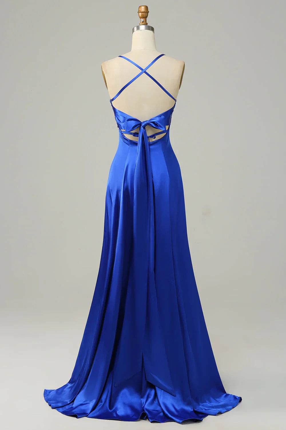 Blue A-Line Wedding Dress - Chloe Dress