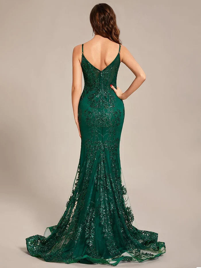 Backless Floor-Length Prom Dress - Chloe Dress