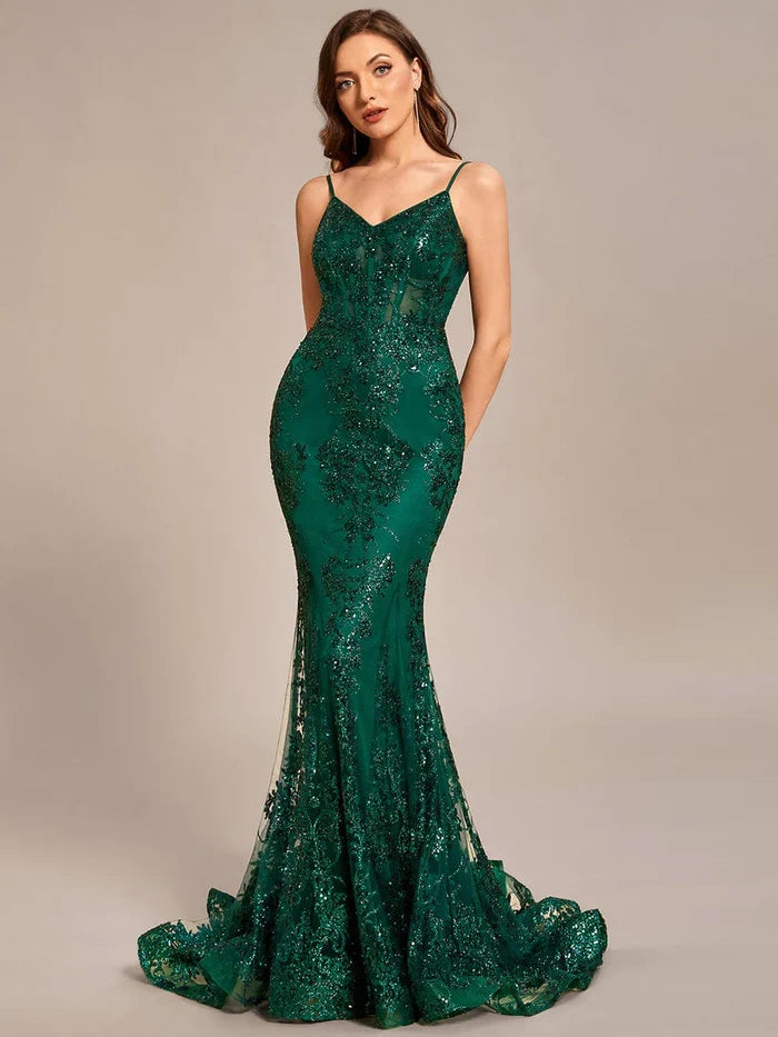 Backless Floor-Length Prom Dress - Chloe Dress