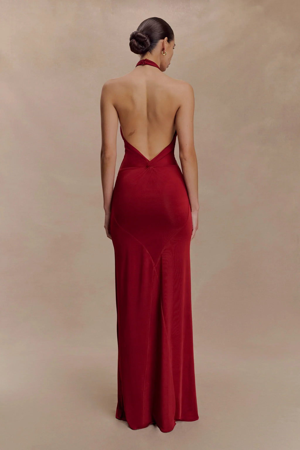 Halter Sleeveless Floor-Length Evening Dress - Chloe Dress