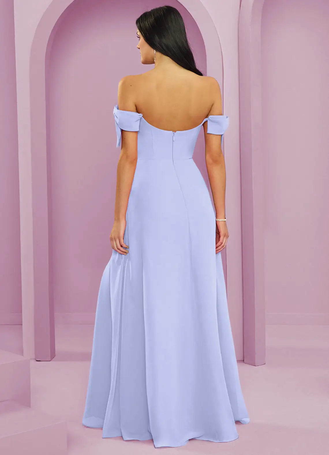 A-Line Floor-Length Wedding Dress - Chloe Dress