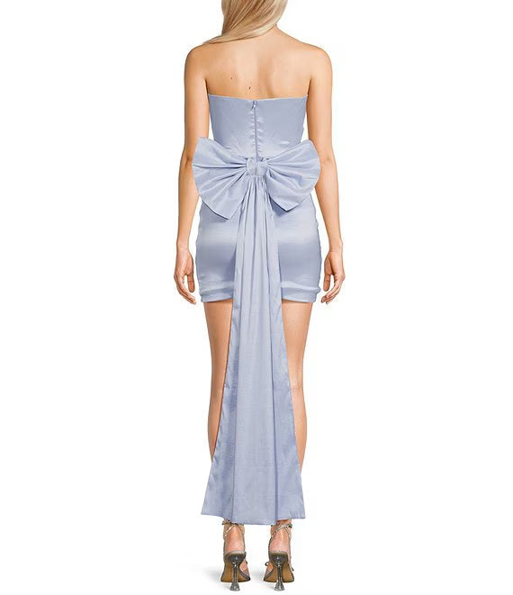 Strapless Train Prom Dress - Chloe Dress