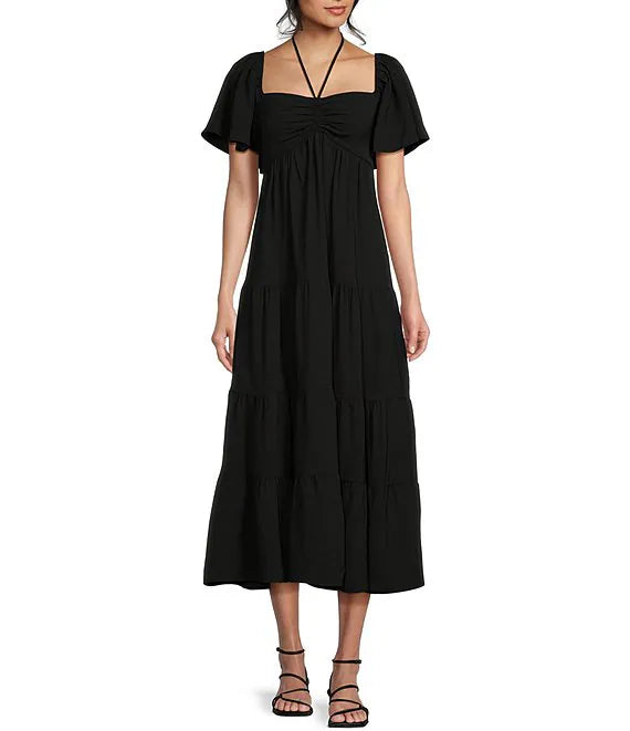 Short Sleeve Mini Prom Dress - Chloe Dress