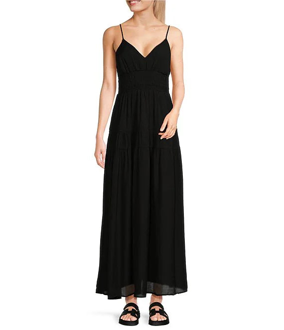 V-Neck Evening Dress - Chloe Dress