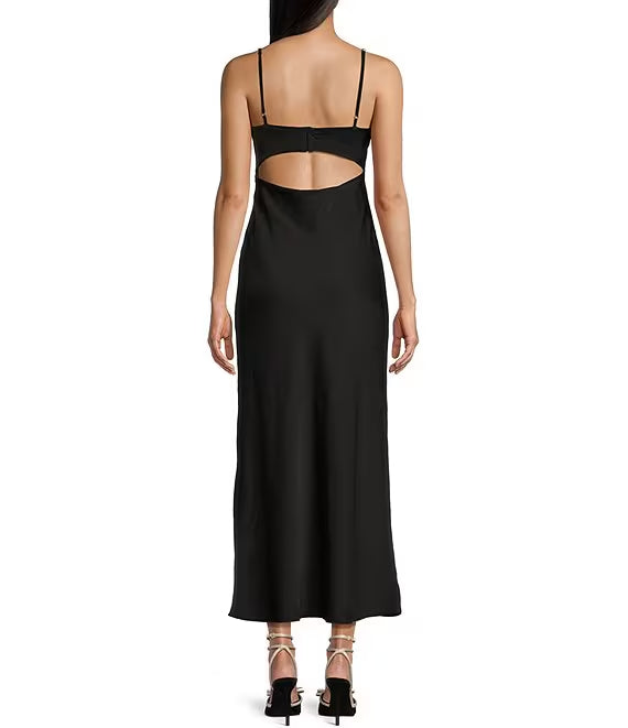 Satin Prom Dress - Chloe Dress