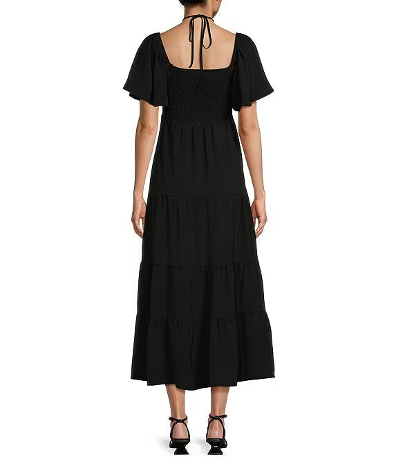 Short Sleeve Mini Prom Dress - Chloe Dress