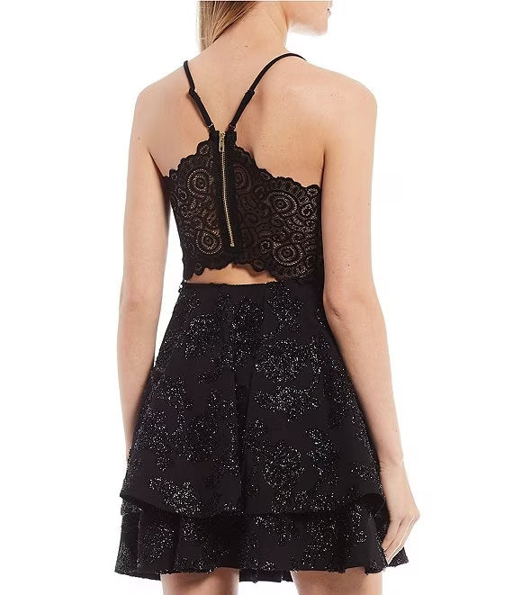 Lace Mini Prom Dress - Chloe Dress