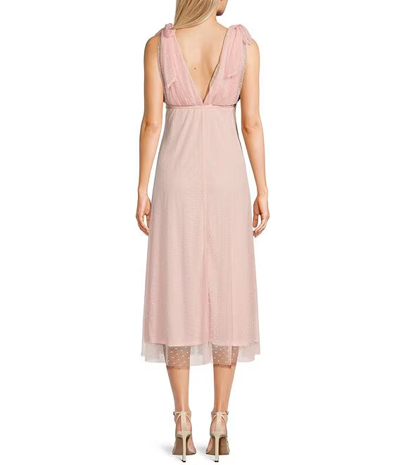 V-Neck Sleeveless Prom Dress - Chloe Dress