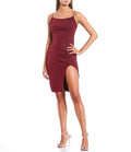 Sequin High Slit Prom Dress - Chloe Dress