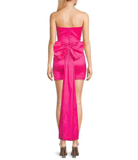 Strapless Train Prom Dress - Chloe Dress