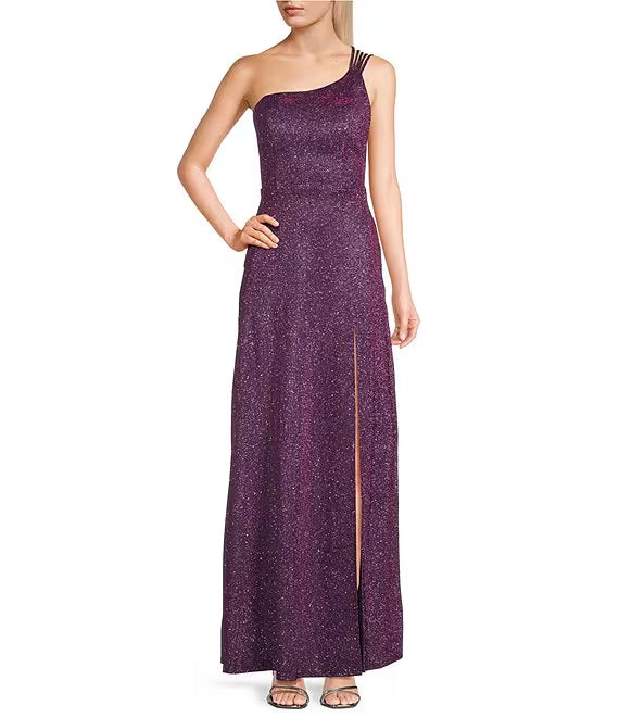 One-Shoulder Sequin Prom Dress - Chloe Dress