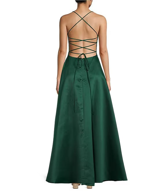 Satin Prom Dress - Chloe Dress