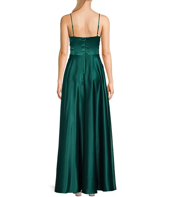 High Slit Prom Dress - Chloe Dress