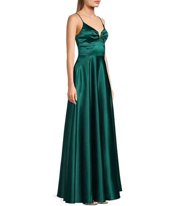 High Slit Prom Dress - Chloe Dress
