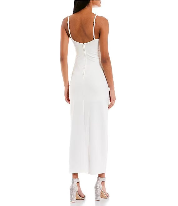 High Slit Evening Dress - Chloe Dress