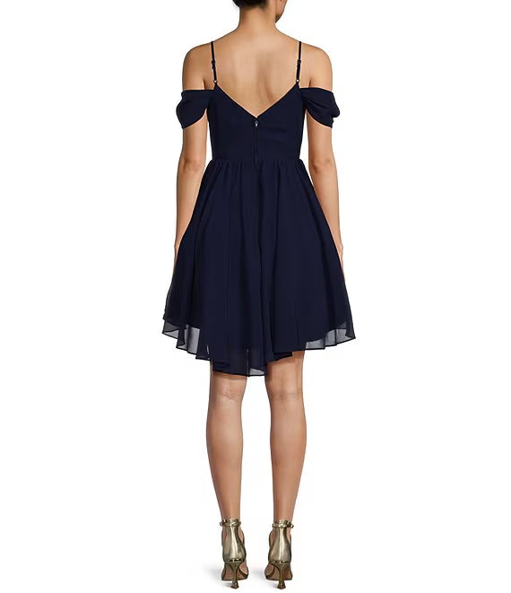 Off-Shoulder Prom Dress - Chloe Dress