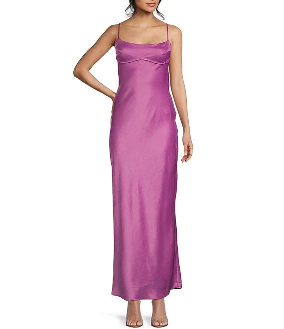 Satin Prom Dress - Chloe Dress