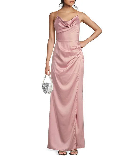 High Slit Prom Dress - Chloe Dress