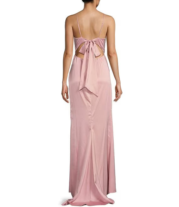 High Slit Prom Dress - Chloe Dress