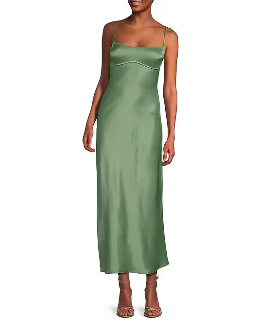 Satin Prom Dress - Chloe Dress