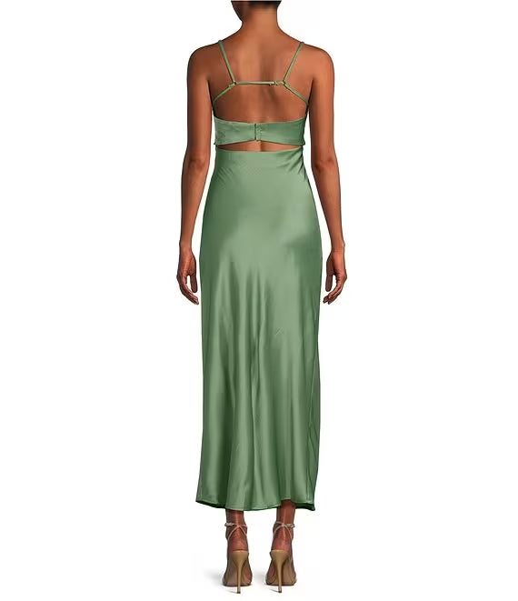 Satin Prom Dress - Chloe Dress