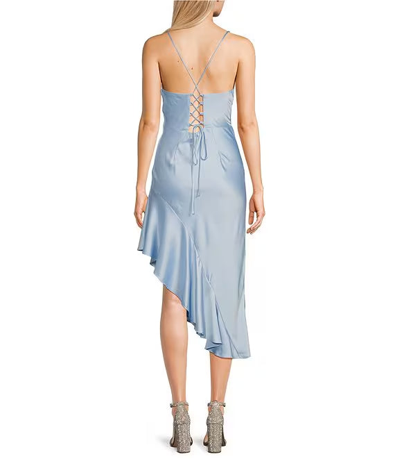 Ruffled Prom Dress - Chloe Dress