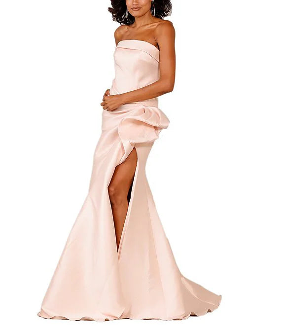 High Slit Prom Dress - Chloe Dress