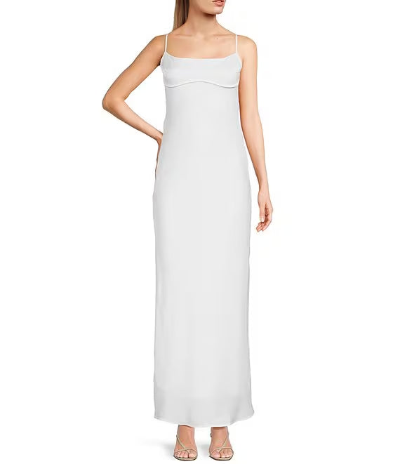 Satin Prom Dress - Chloe Dress