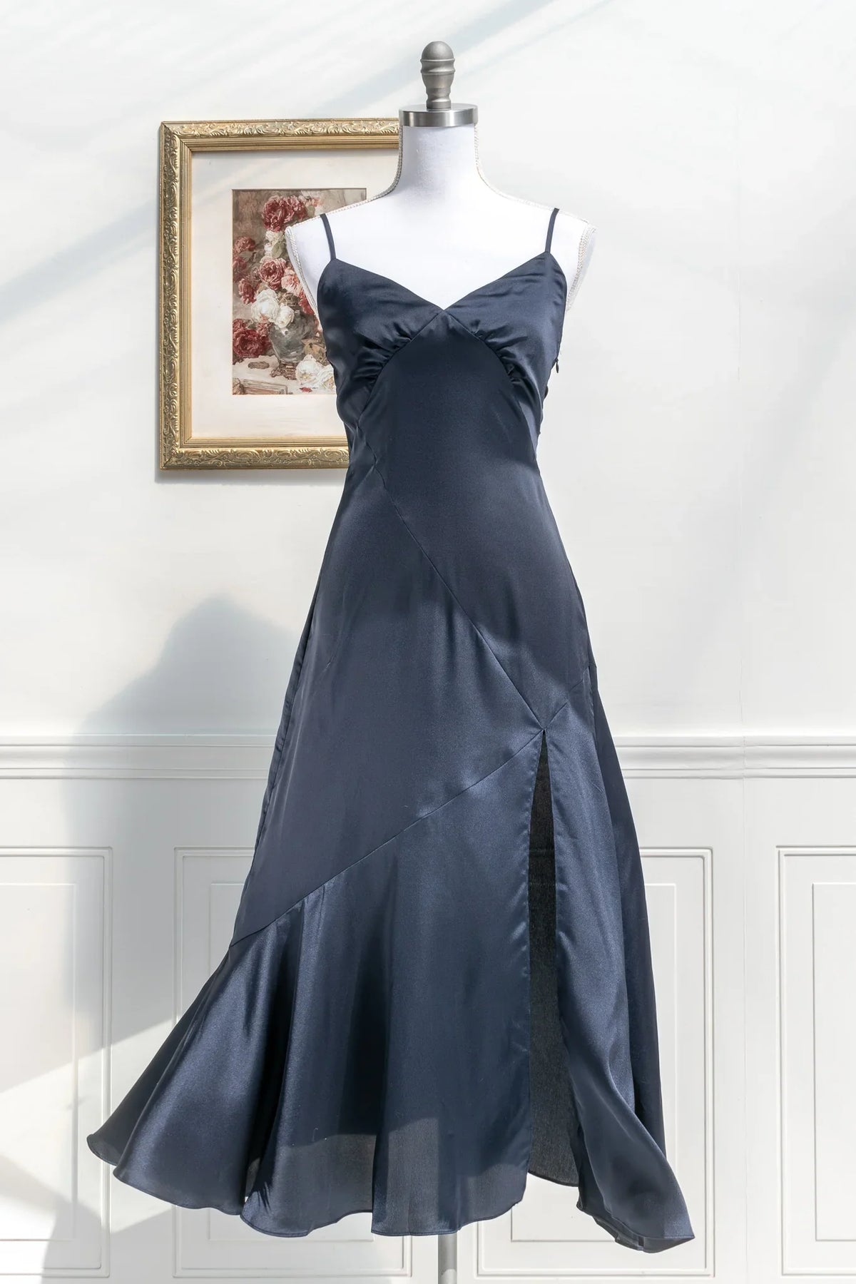 Strapless Satin Prom Dress - Chloe Dress