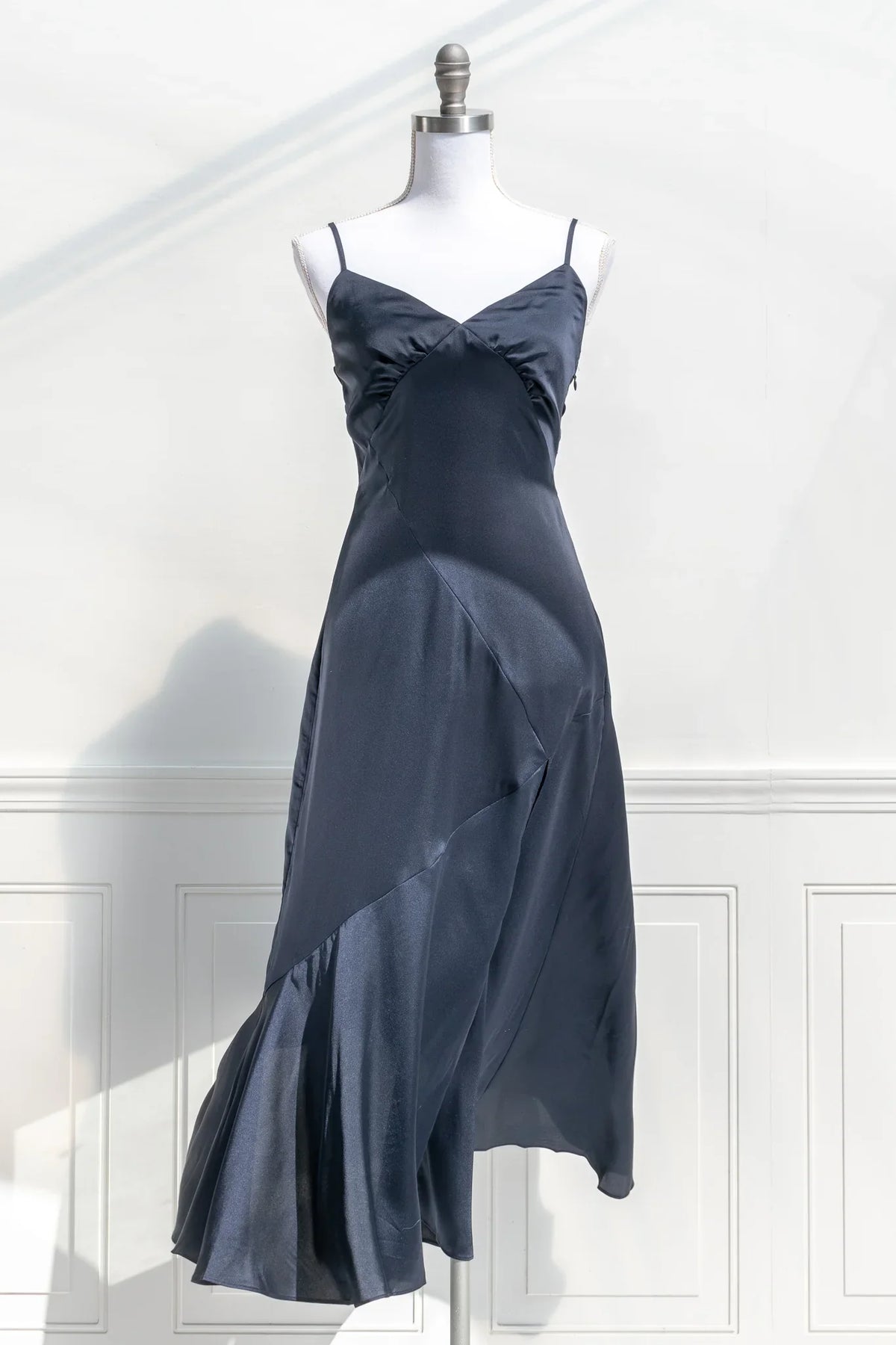Strapless Satin Prom Dress - Chloe Dress