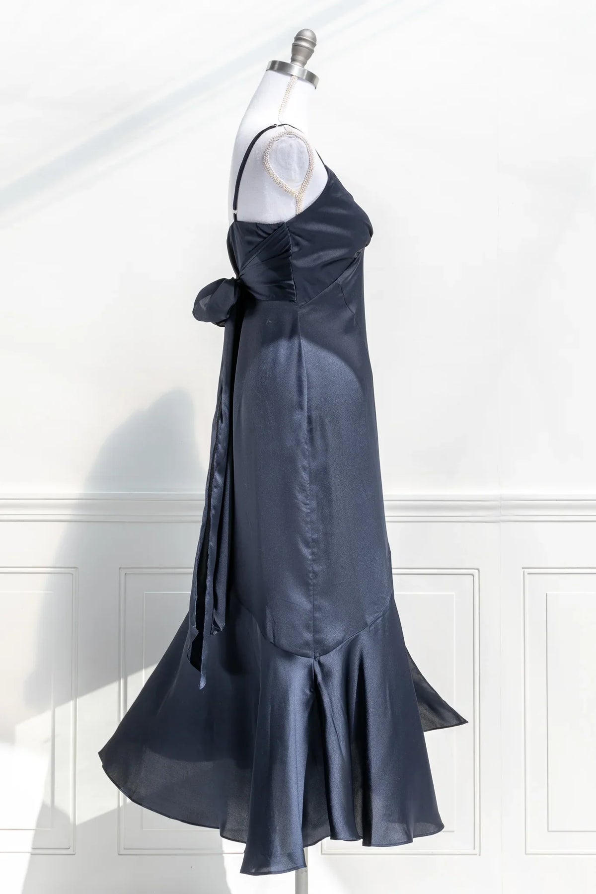 Strapless Satin Prom Dress - Chloe Dress