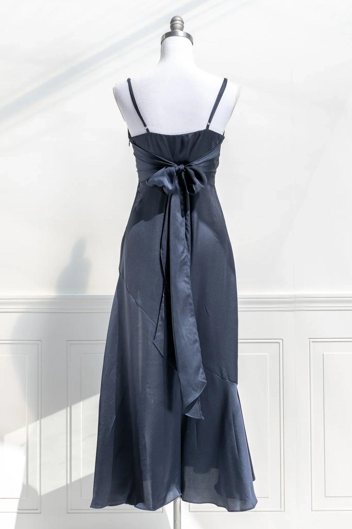 Strapless Satin Prom Dress - Chloe Dress
