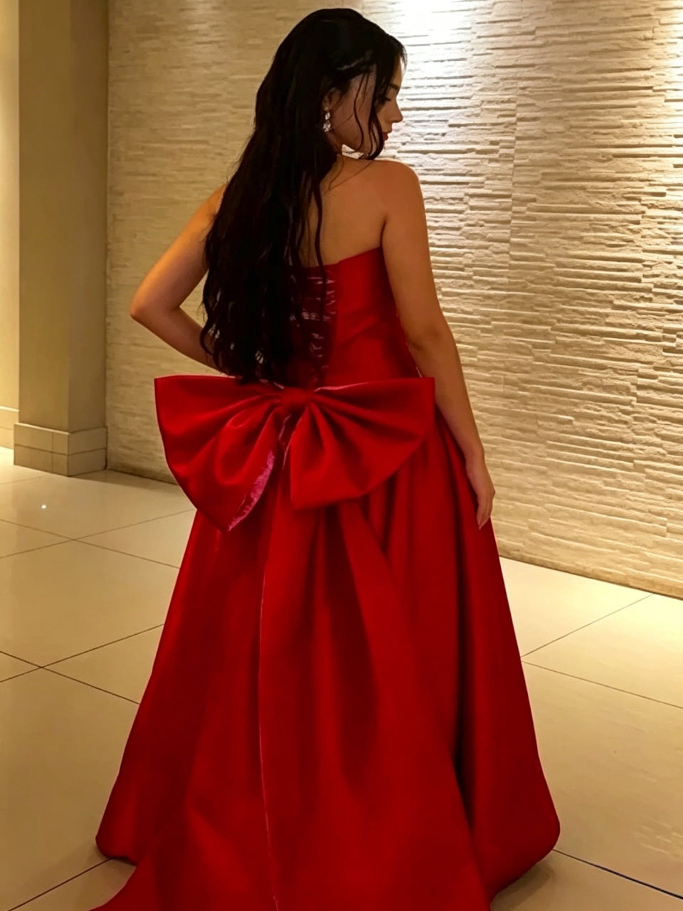 Ball Gown Strapless Sleeveless Floor-Length Evening Gown - Chloe Dress