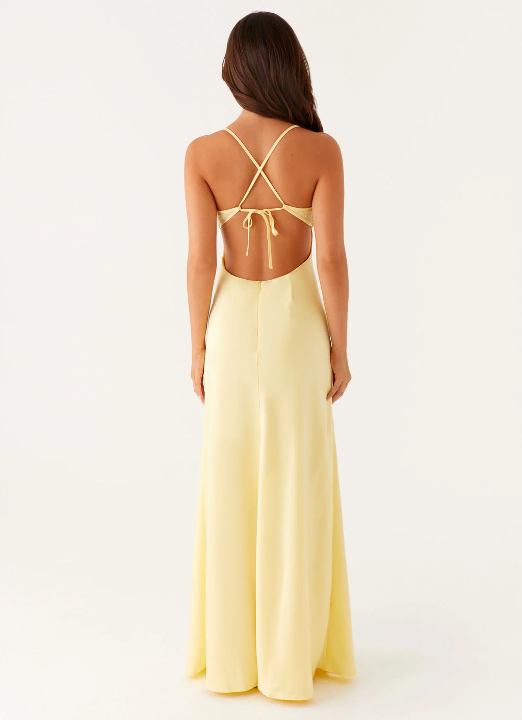 A-Line V-Neck Sleeveless Floor-Length Prom Dress - Chloe Dress