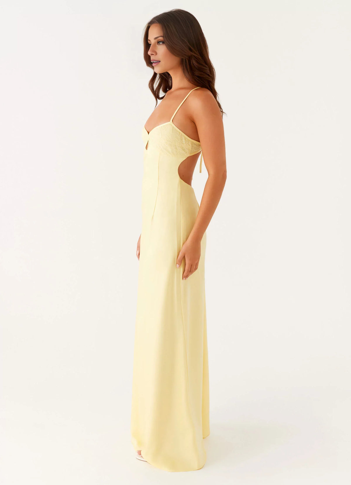 A-Line V-Neck Sleeveless Floor-Length Prom Dress - Chloe Dress